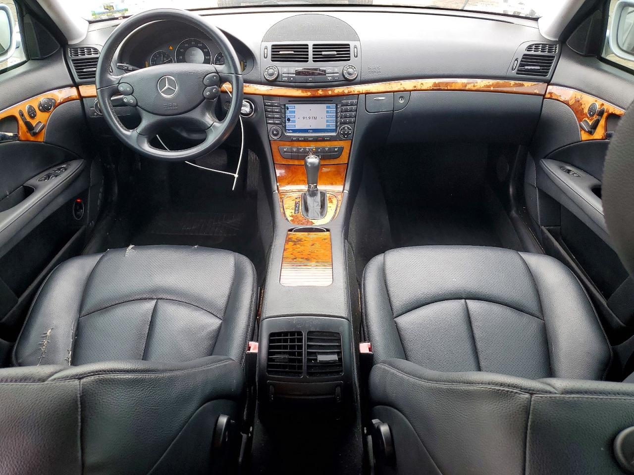 2008 Mercedes-benz E 350 4matic Silver vin: WDBUF87X58B205149