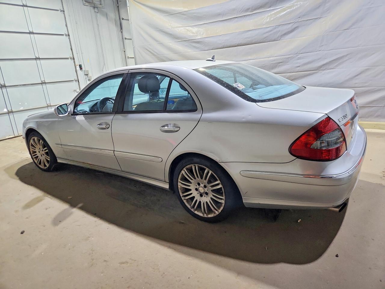 2008 Mercedes-benz E 350 4matic Silver vin: WDBUF87X58B228852