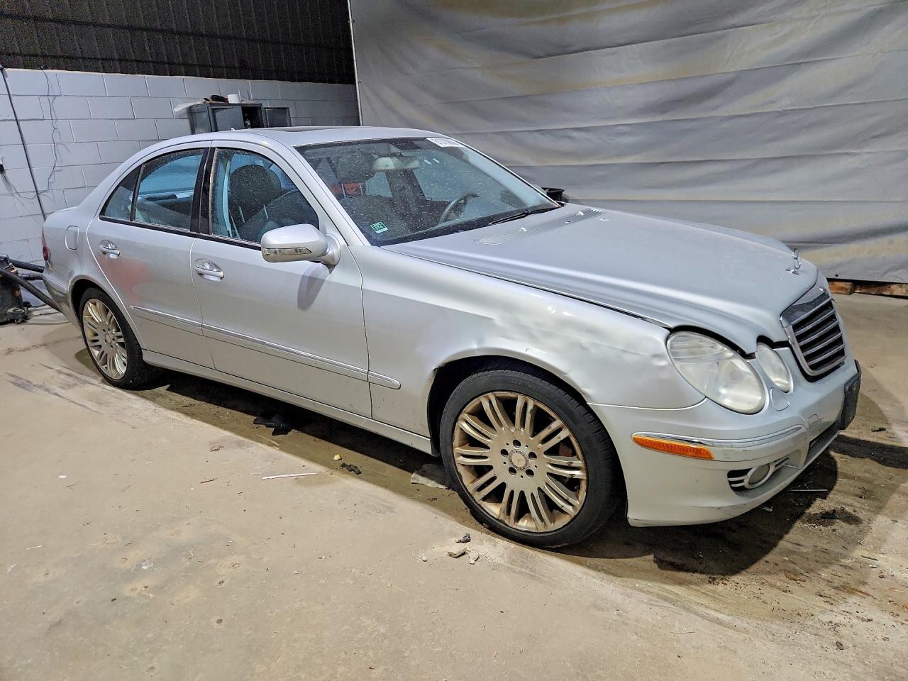 2008 Mercedes-benz E 350 4matic Silver vin: WDBUF87X58B228852