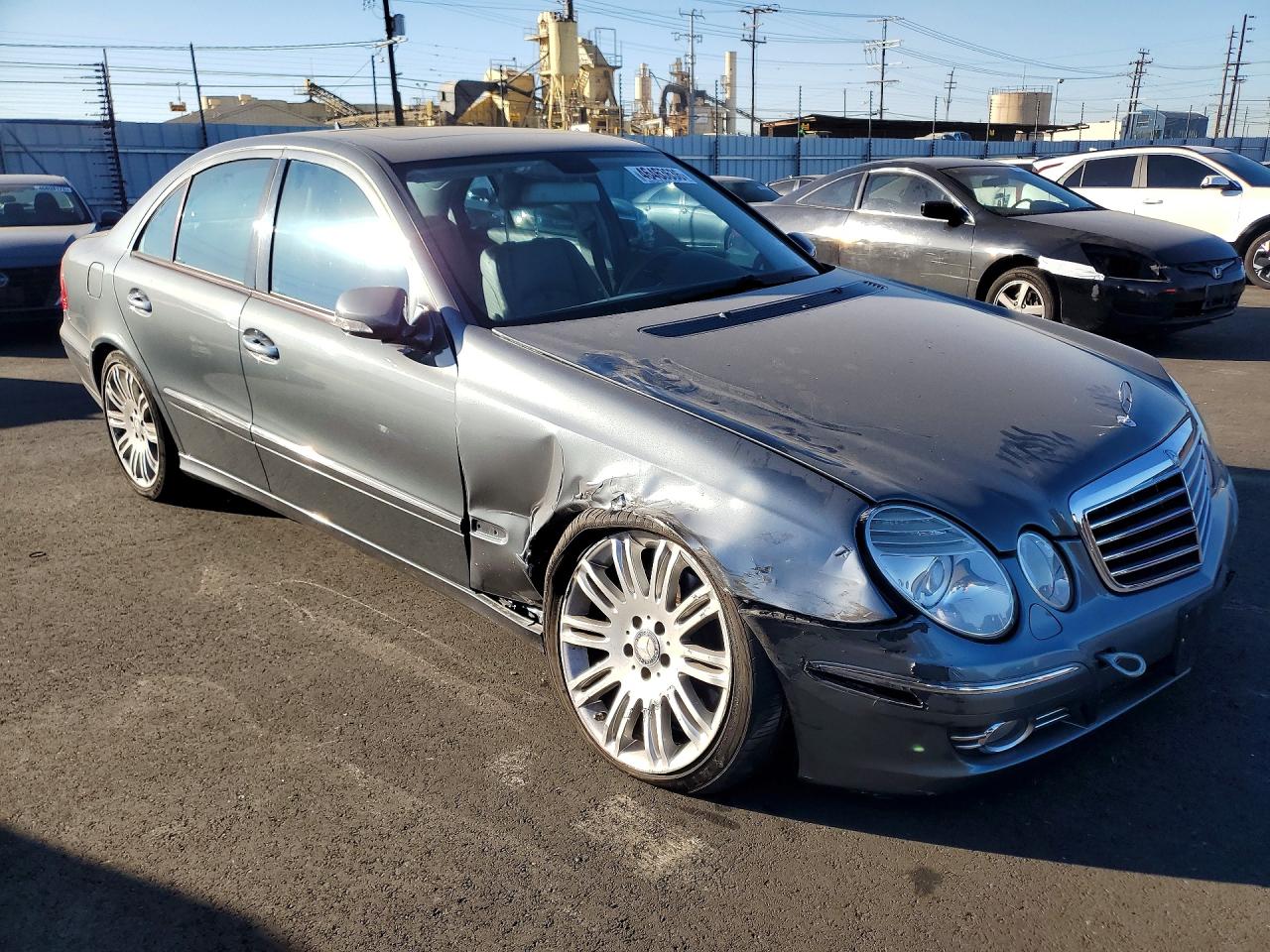 2008 Mercedes-benz E 350 4matic Синий vin: WDBUF87X58B239138