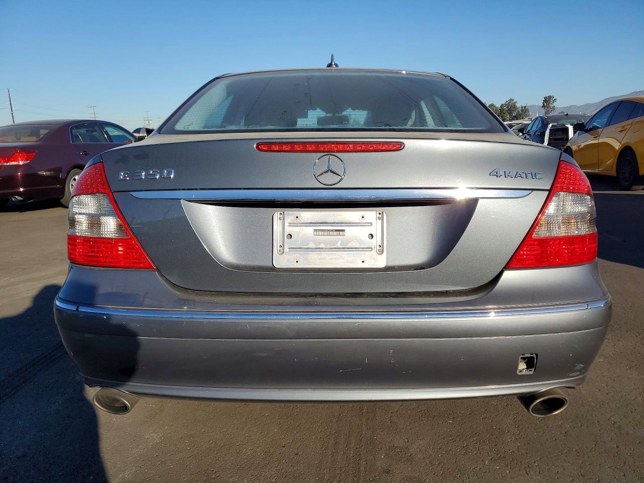 2008 Mercedes-benz E 350 4matic Синий vin: WDBUF87X58B239138