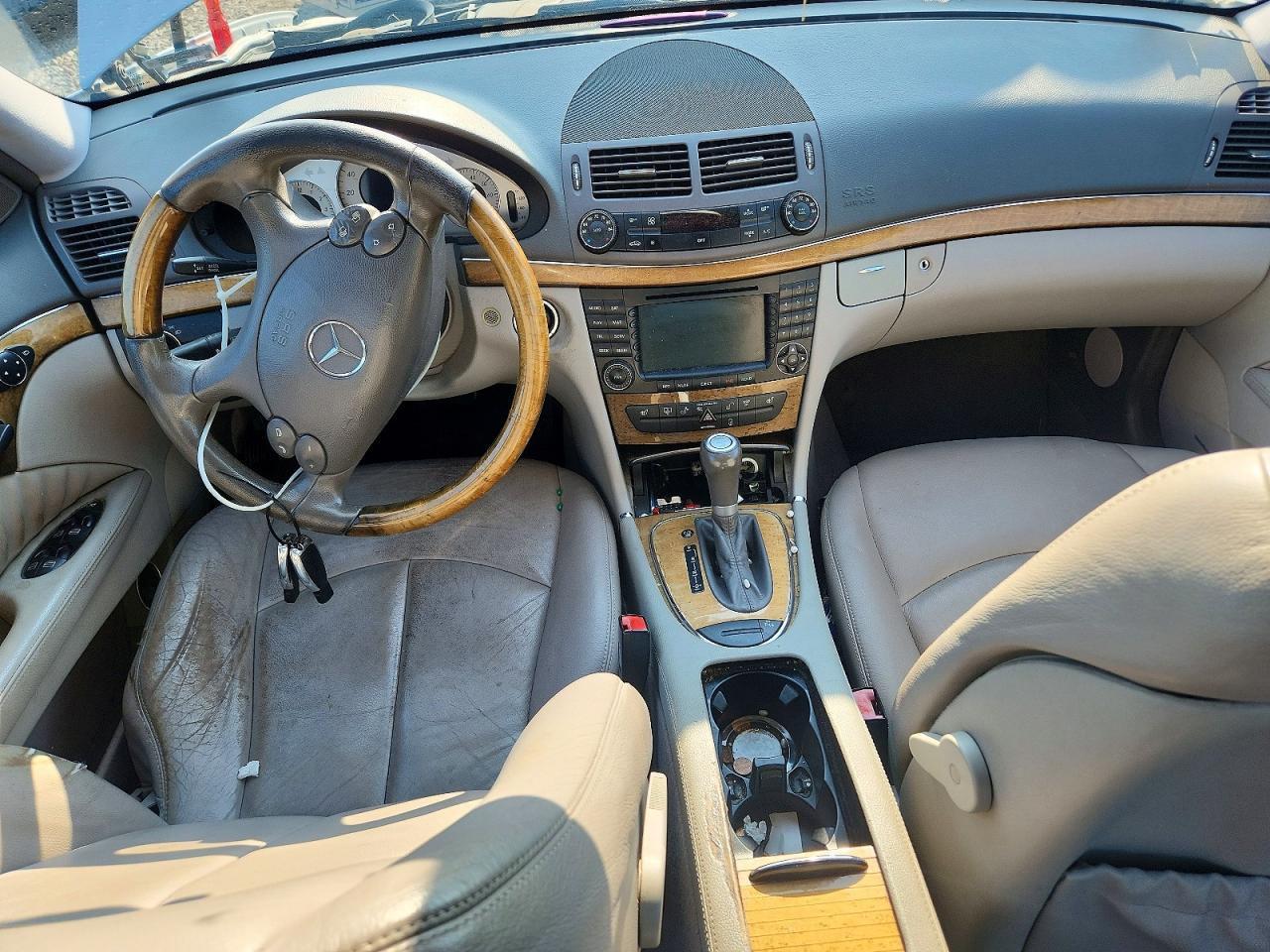 2008 Mercedes-benz E 350 4matic Серебряный vin: WDBUF87X58B261866