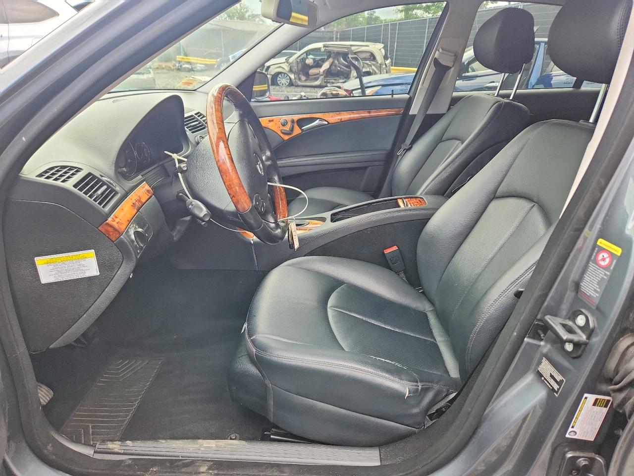2008 Mercedes-benz E 350 4matic Gray vin: WDBUF87X58B338199