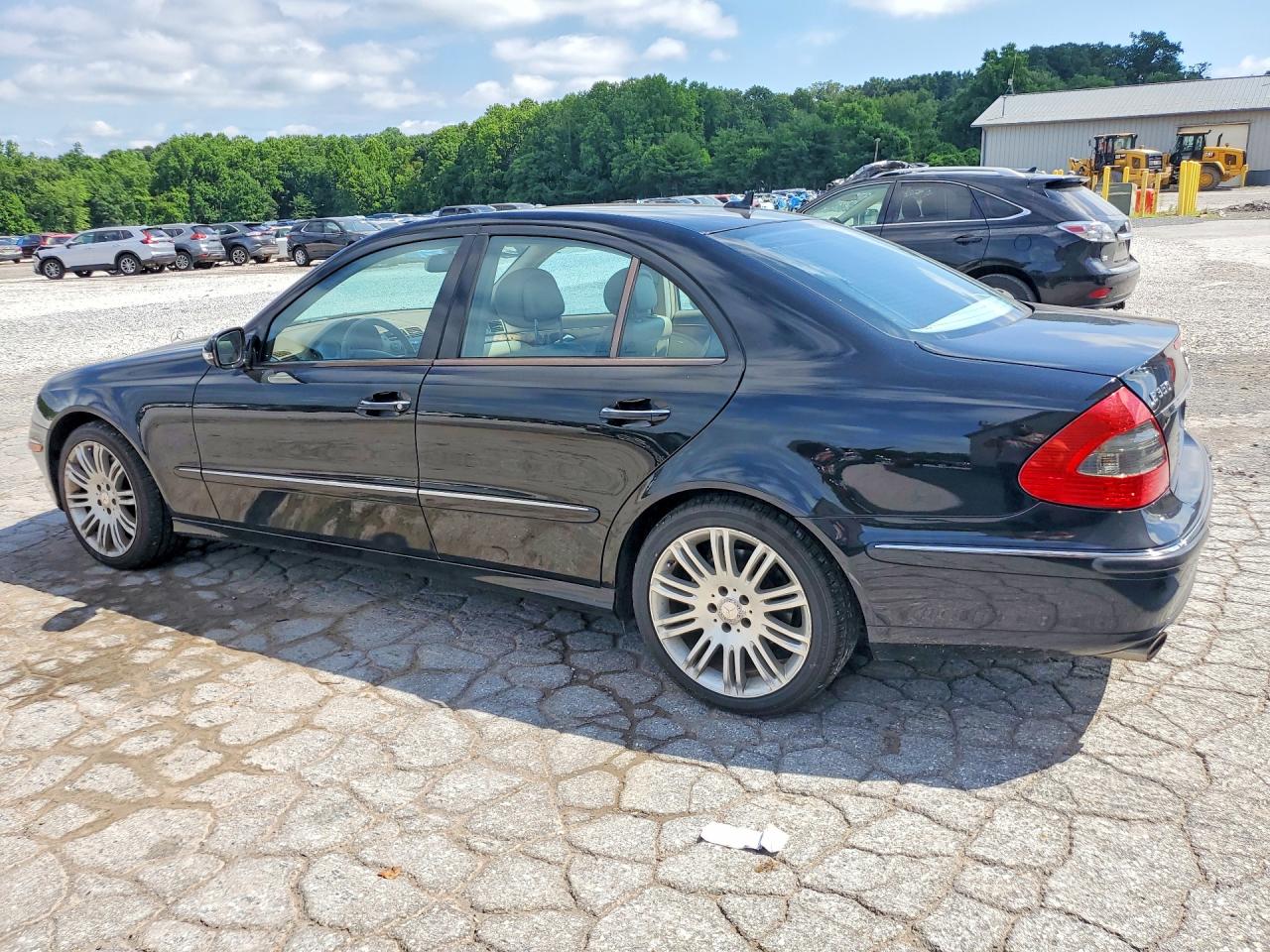 2008 Mercedes-benz E 350 4matic Black vin: WDBUF87X58B348652