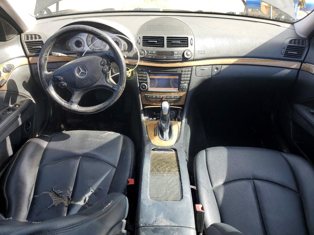 2009 Mercedes-benz E 350 4matic Black vin: WDBUF87X59B391583