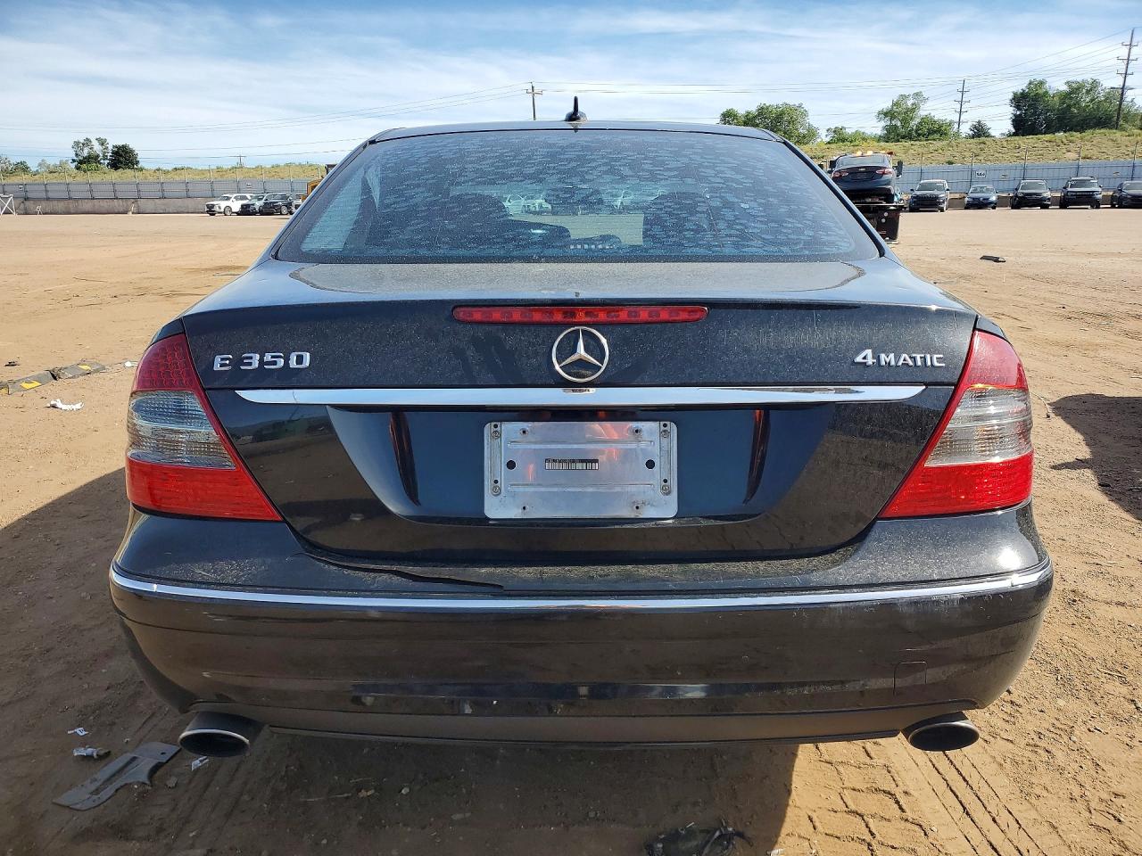 2009 Mercedes-benz E 350 4matic Black vin: WDBUF87X59B391583