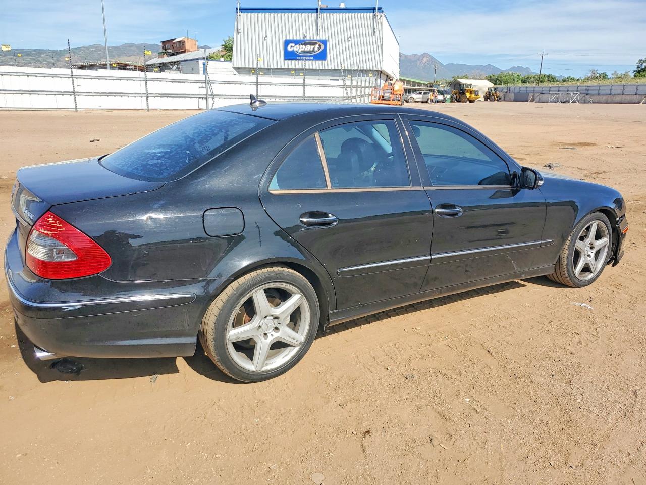 2009 Mercedes-benz E 350 4matic Black vin: WDBUF87X59B391583