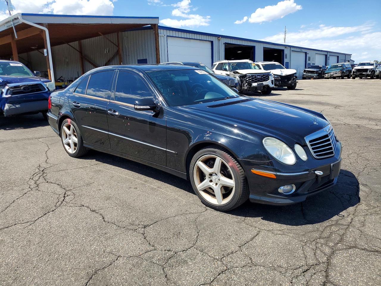 2009 Mercedes-benz E 350 4matic Black vin: WDBUF87X59B395911