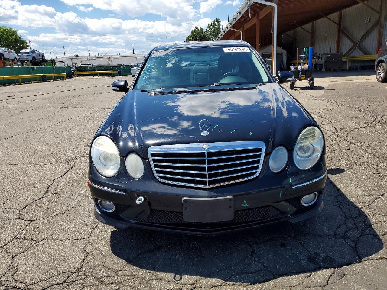 2009 Mercedes-benz E 350 4matic Black vin: WDBUF87X59B395911