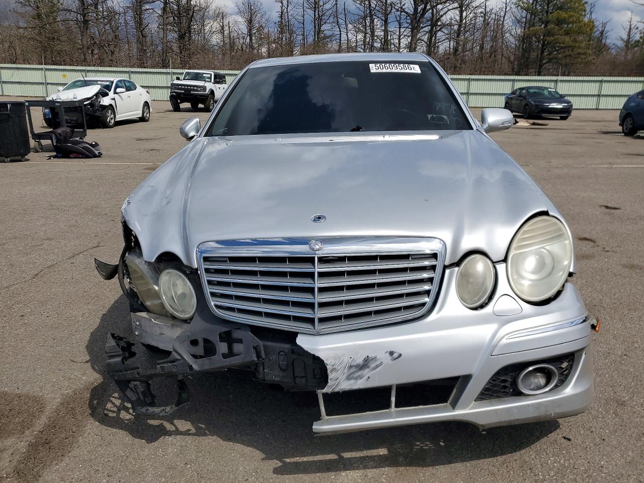 2009 Mercedes Benz E 350 4matic Silver vin: WDBUF87X59B412481