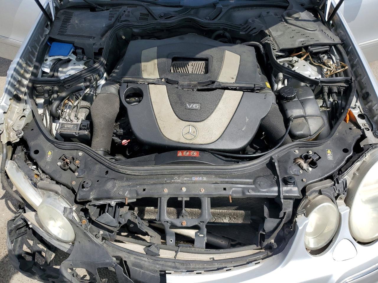 2009 Mercedes Benz E 350 4matic Silver vin: WDBUF87X59B412481