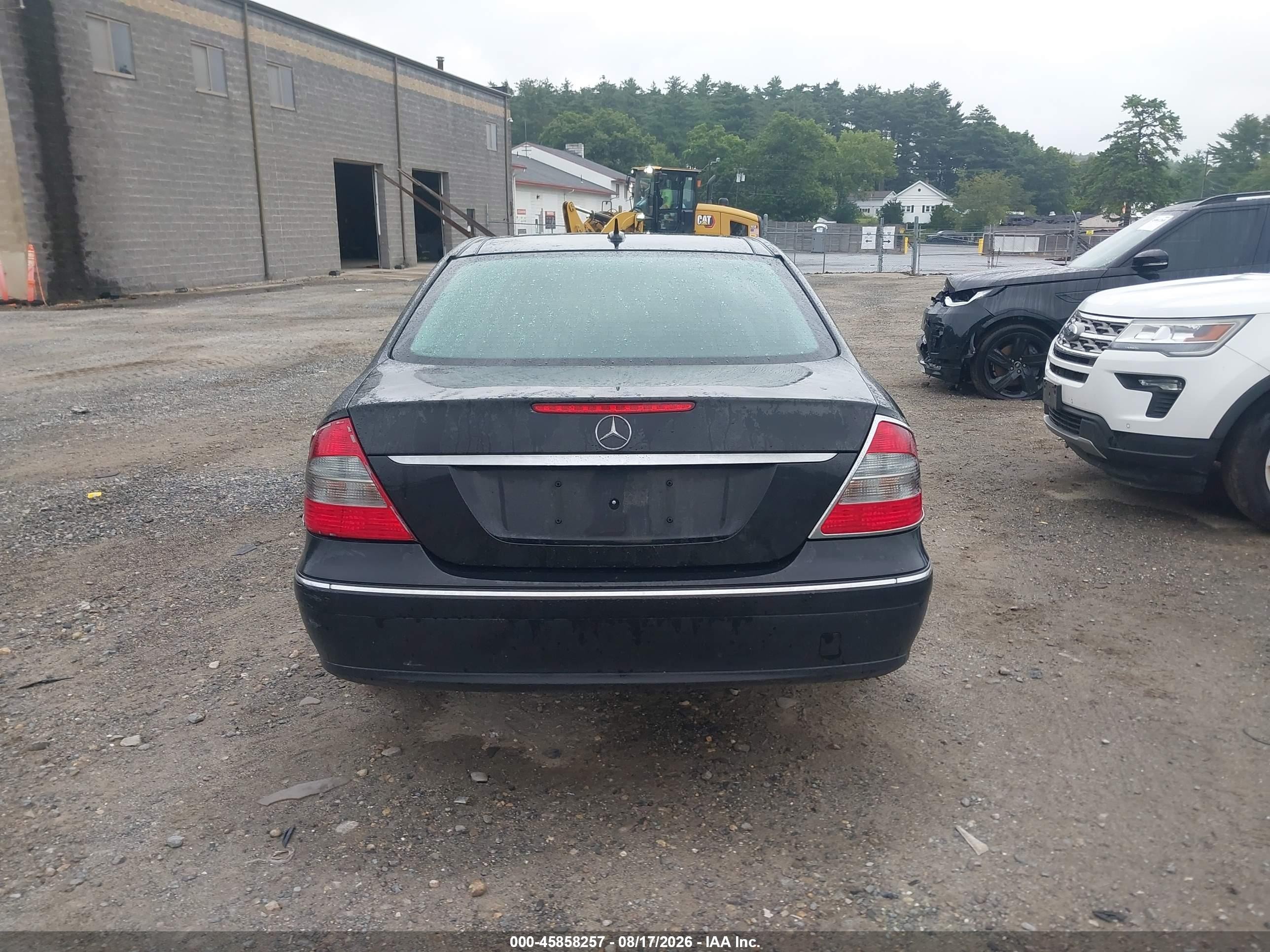 2008 Mercedes-benz E 350 4matic Black vin: WDBUF87X68B222767