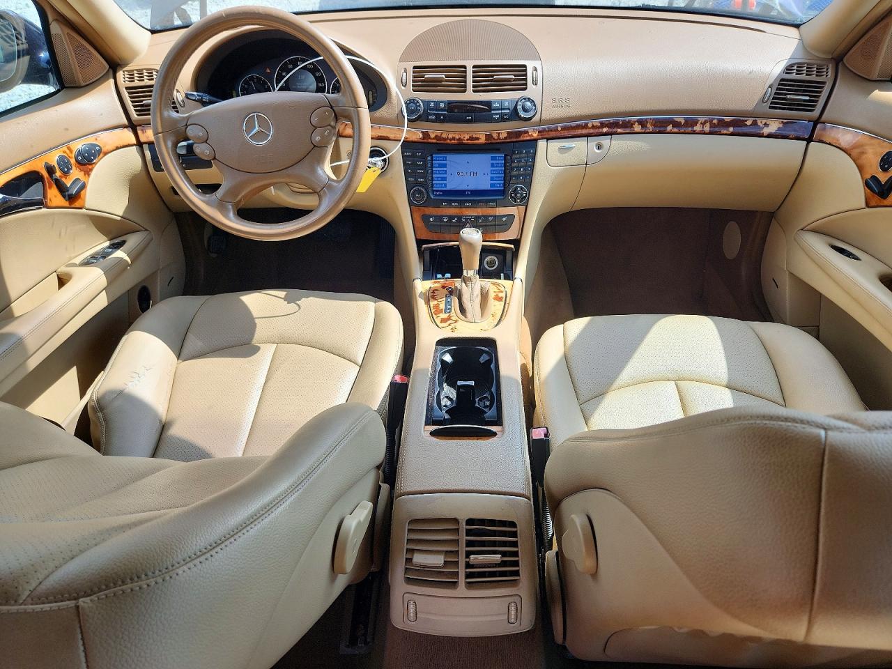 2007 Mercedes-benz E 350 4matic Синий vin: WDBUF87X77B150167