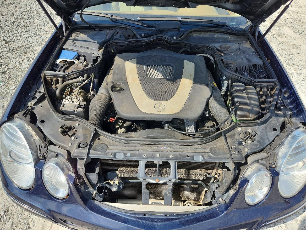 2007 Mercedes-benz E 350 4matic Синий vin: WDBUF87X77B150167
