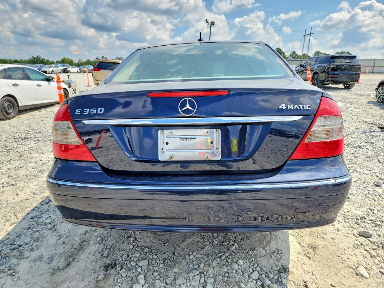 2007 Mercedes-benz E 350 4matic Синий vin: WDBUF87X77B150167
