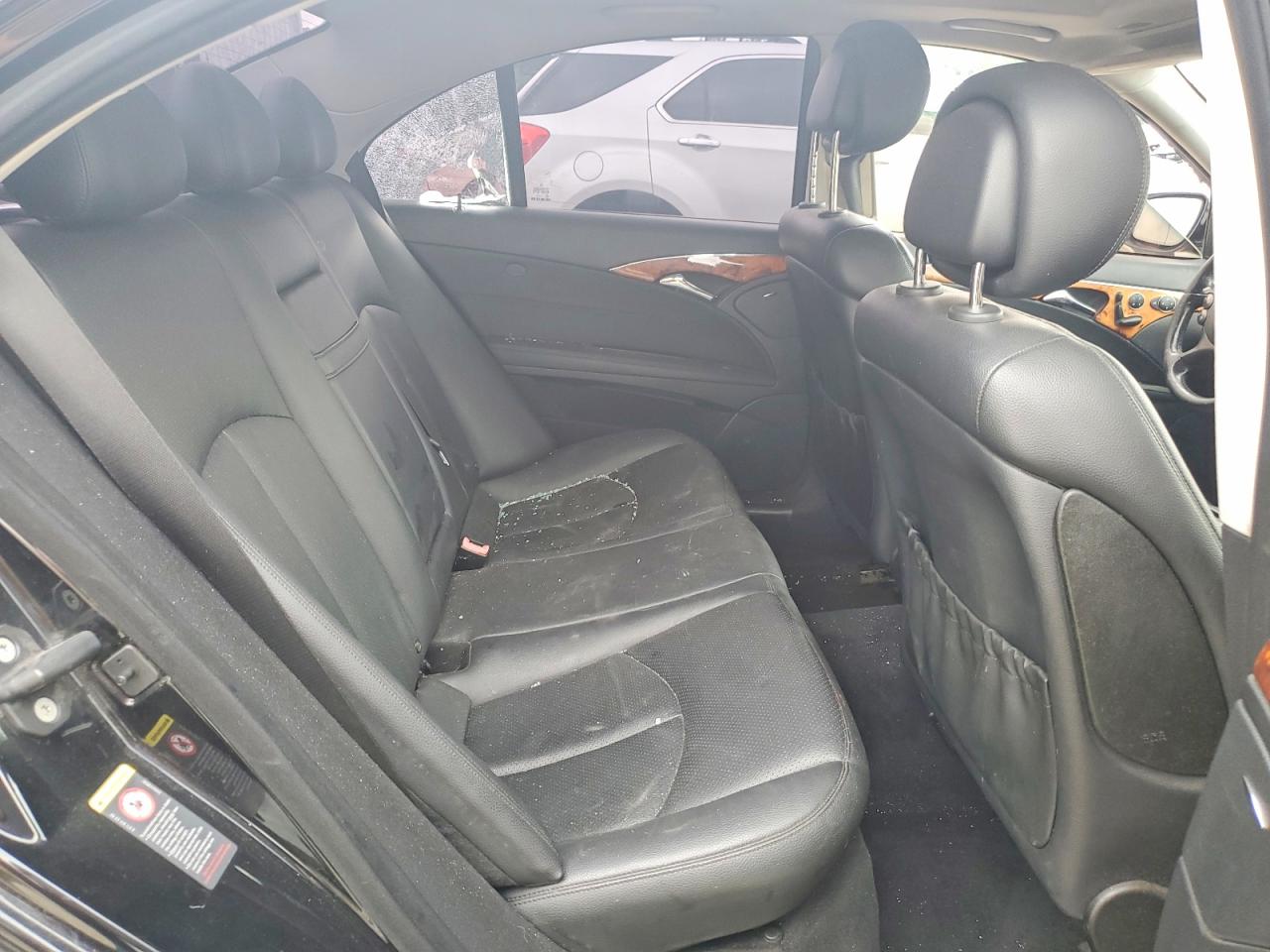 2007 Mercedes-benz E 350 4matic Black vin: WDBUF87X77X214226