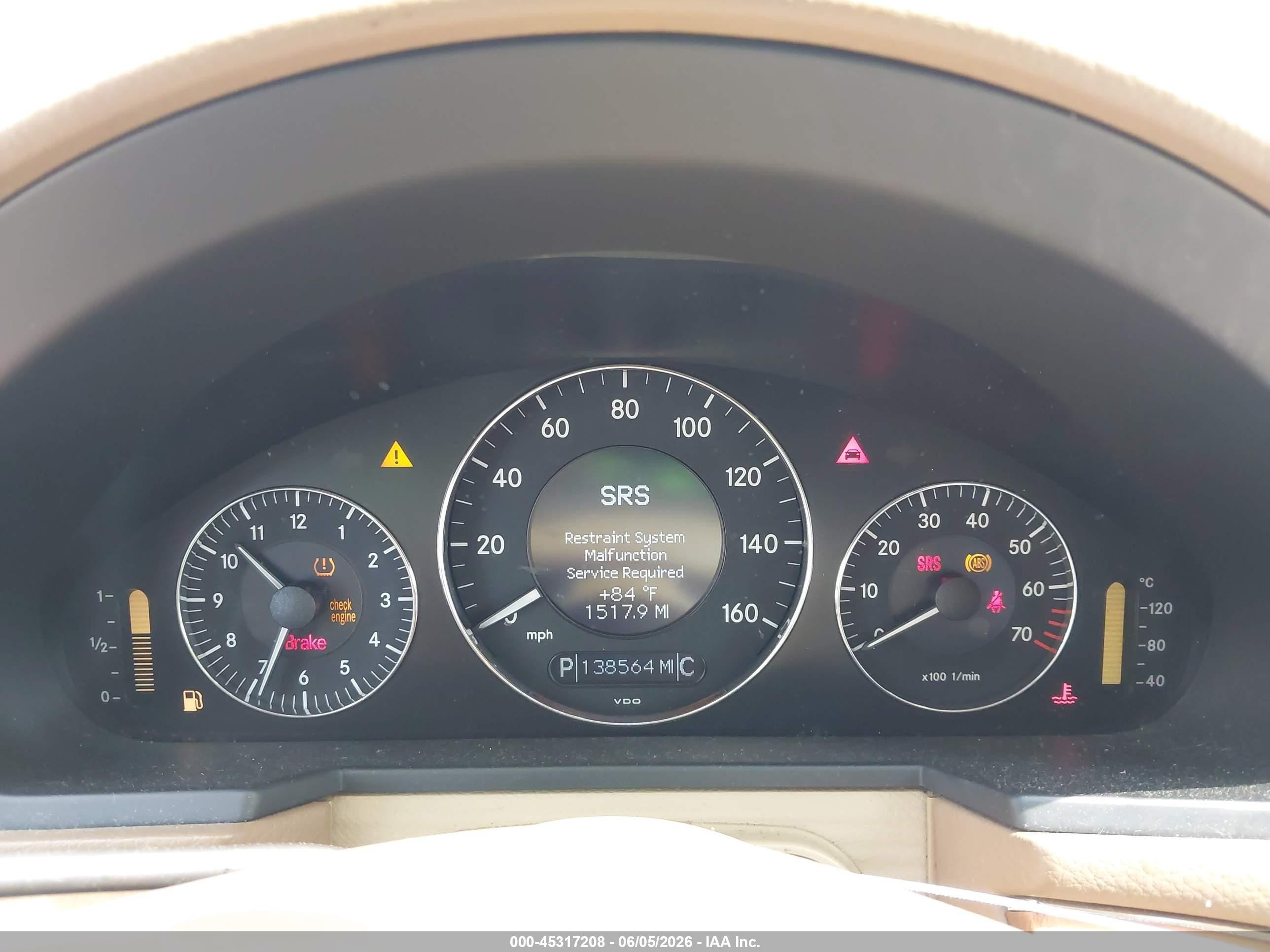 2008 Mercedes-benz E 350 4matic Gray vin: WDBUF87X78B349642