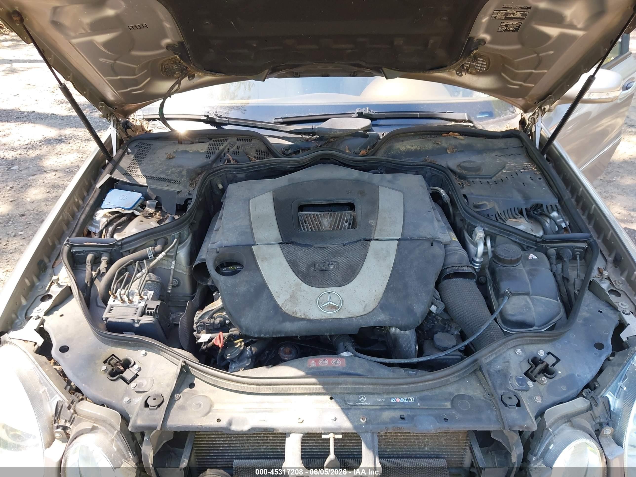 2008 Mercedes-benz E 350 4matic Gray vin: WDBUF87X78B349642