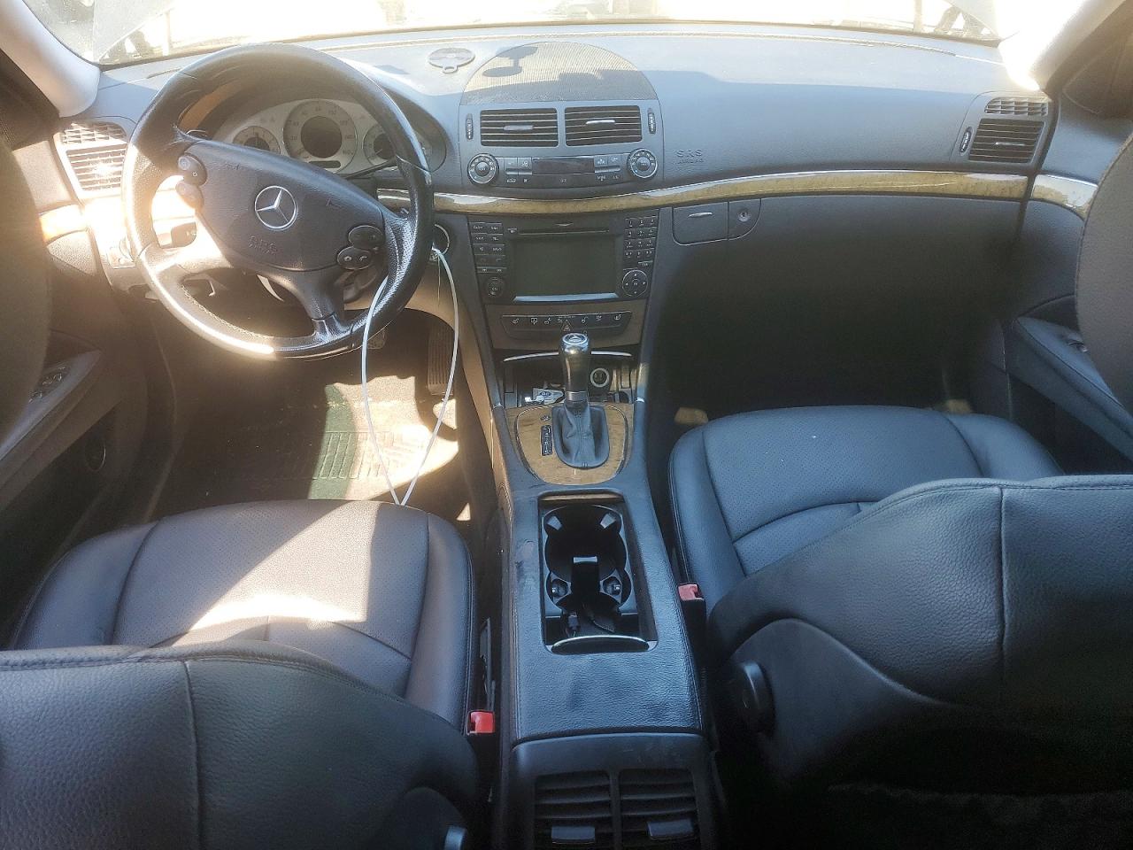 2009 Mercedes-benz E 350 4matic Black vin: WDBUF87X79B434921