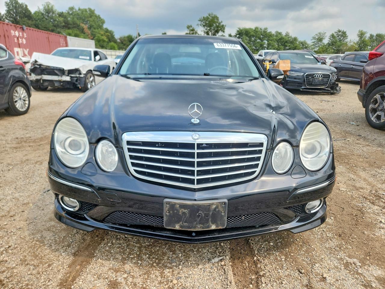 2009 Mercedes-benz E 350 4matic Black vin: WDBUF87X79B435342