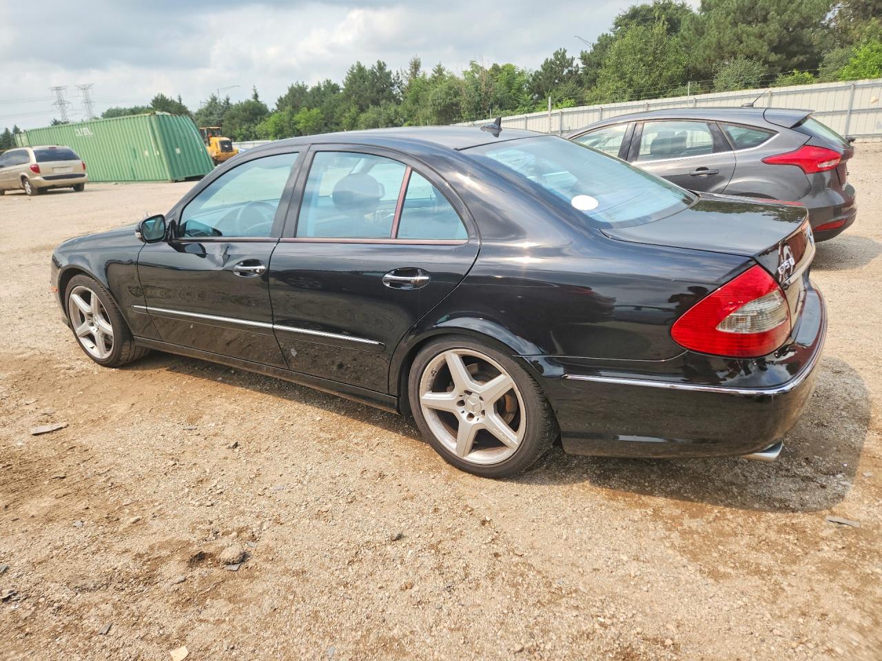 2009 Mercedes-benz E 350 4matic Black vin: WDBUF87X79B435342
