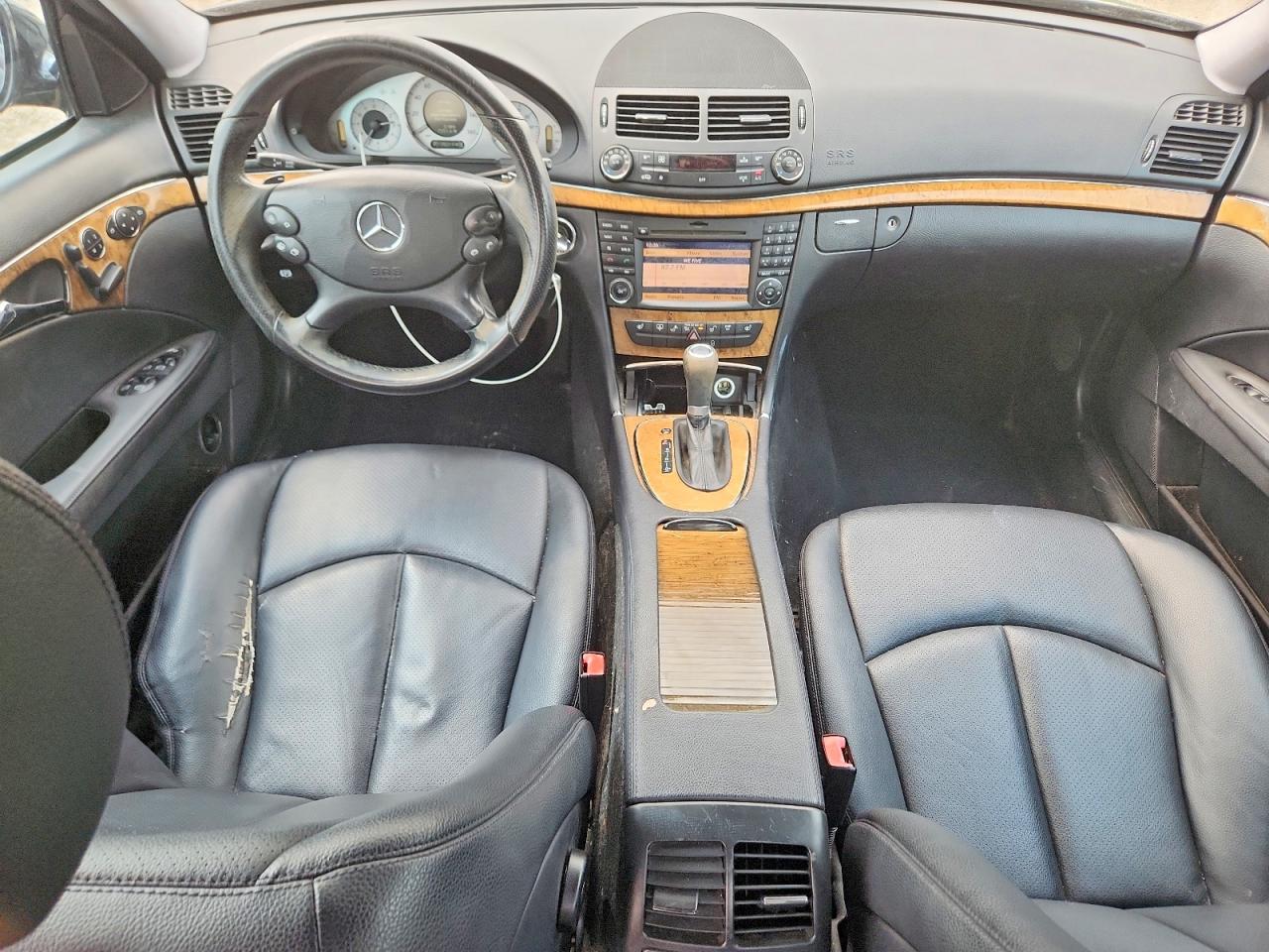 2009 Mercedes-benz E 350 4matic Black vin: WDBUF87X79B435342