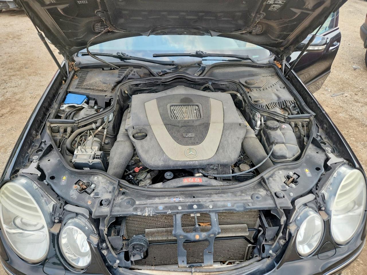2009 Mercedes-benz E 350 4matic Black vin: WDBUF87X79B435342