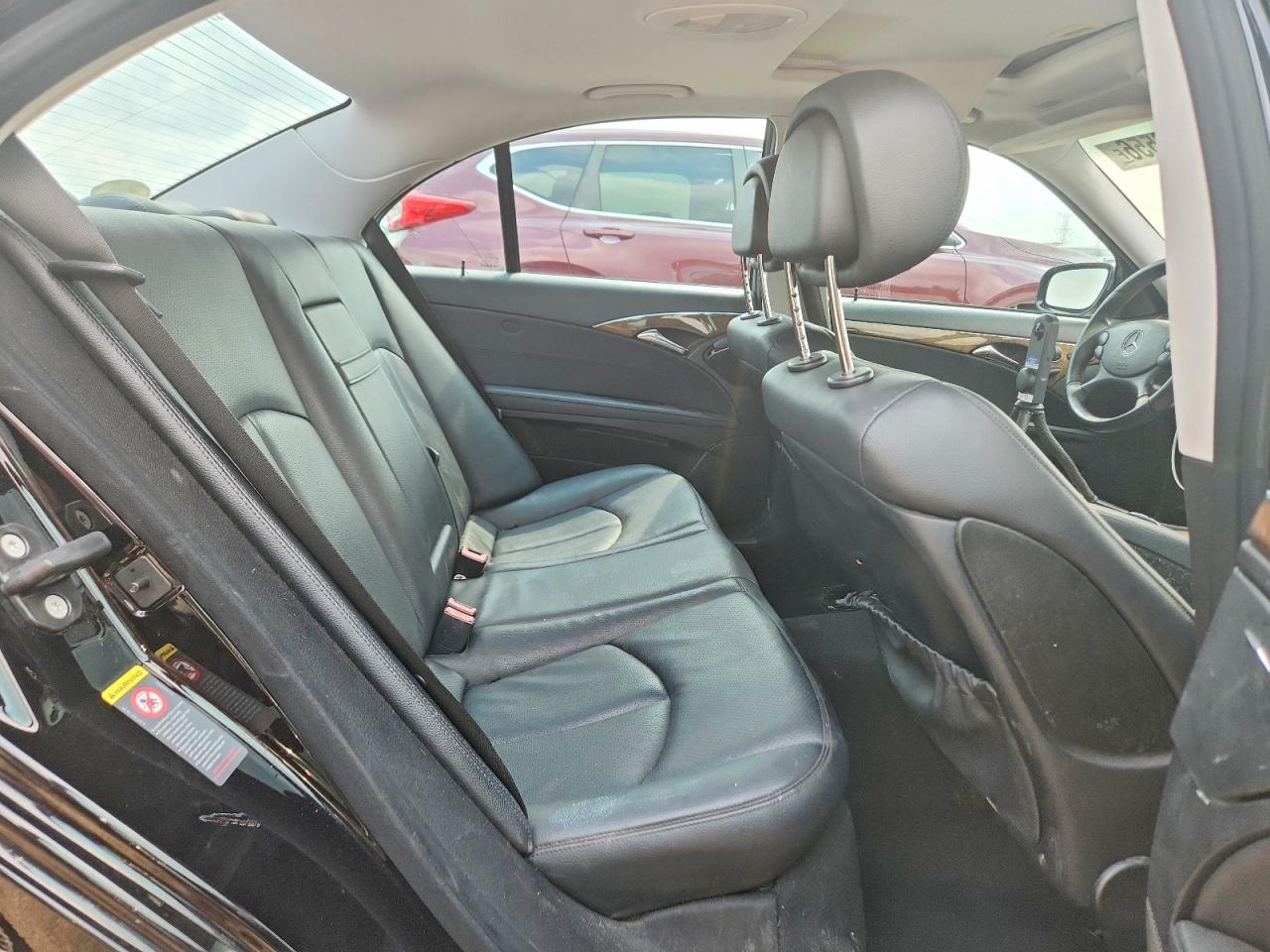 2009 Mercedes-benz E 350 4matic Black vin: WDBUF87X79B435342
