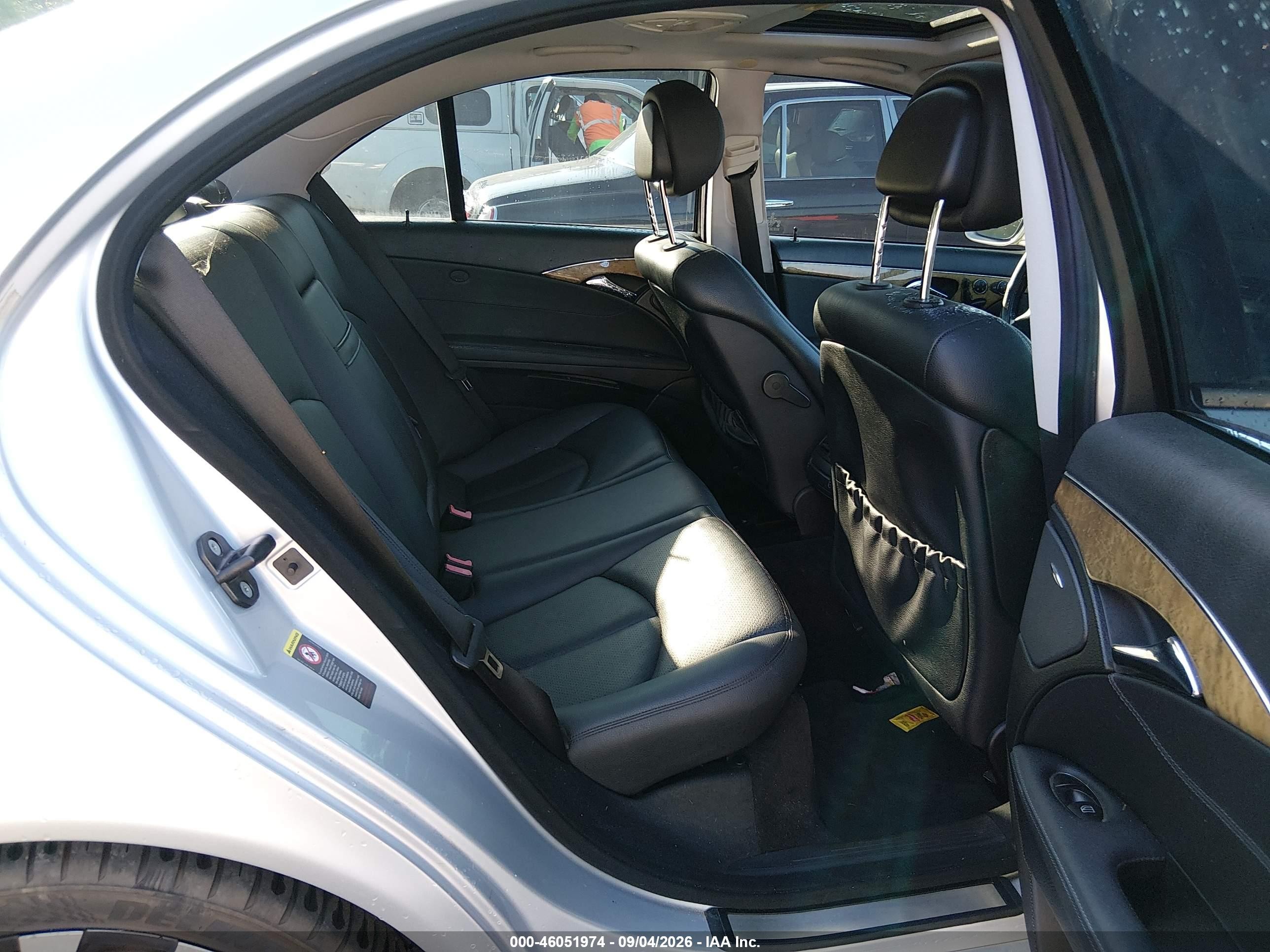 2007 Mercedes-benz E 350 4matic Silver vin: WDBUF87X87X215949