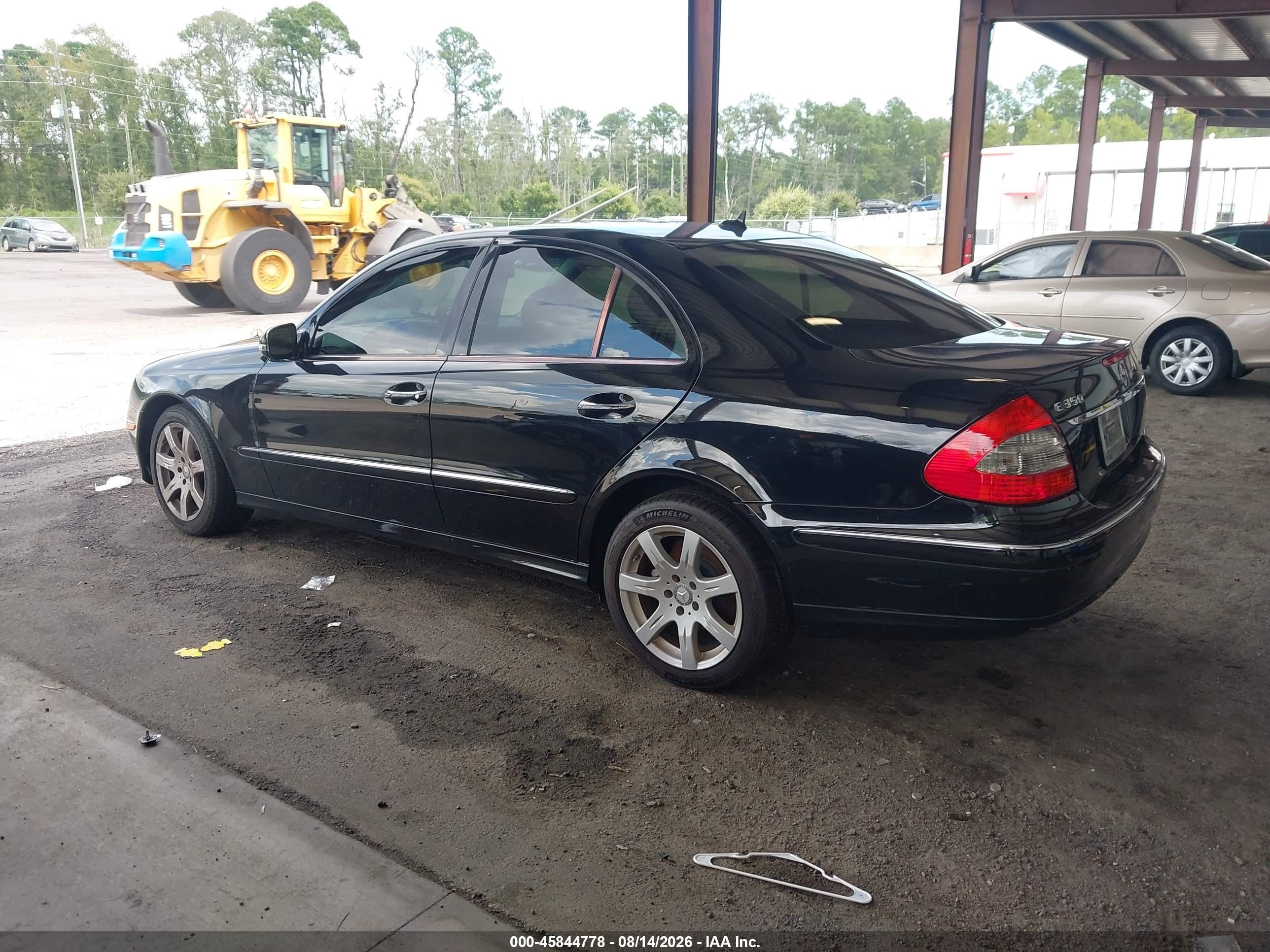 2008 Mercedes-benz E 350 4matic Black vin: WDBUF87X88B298751