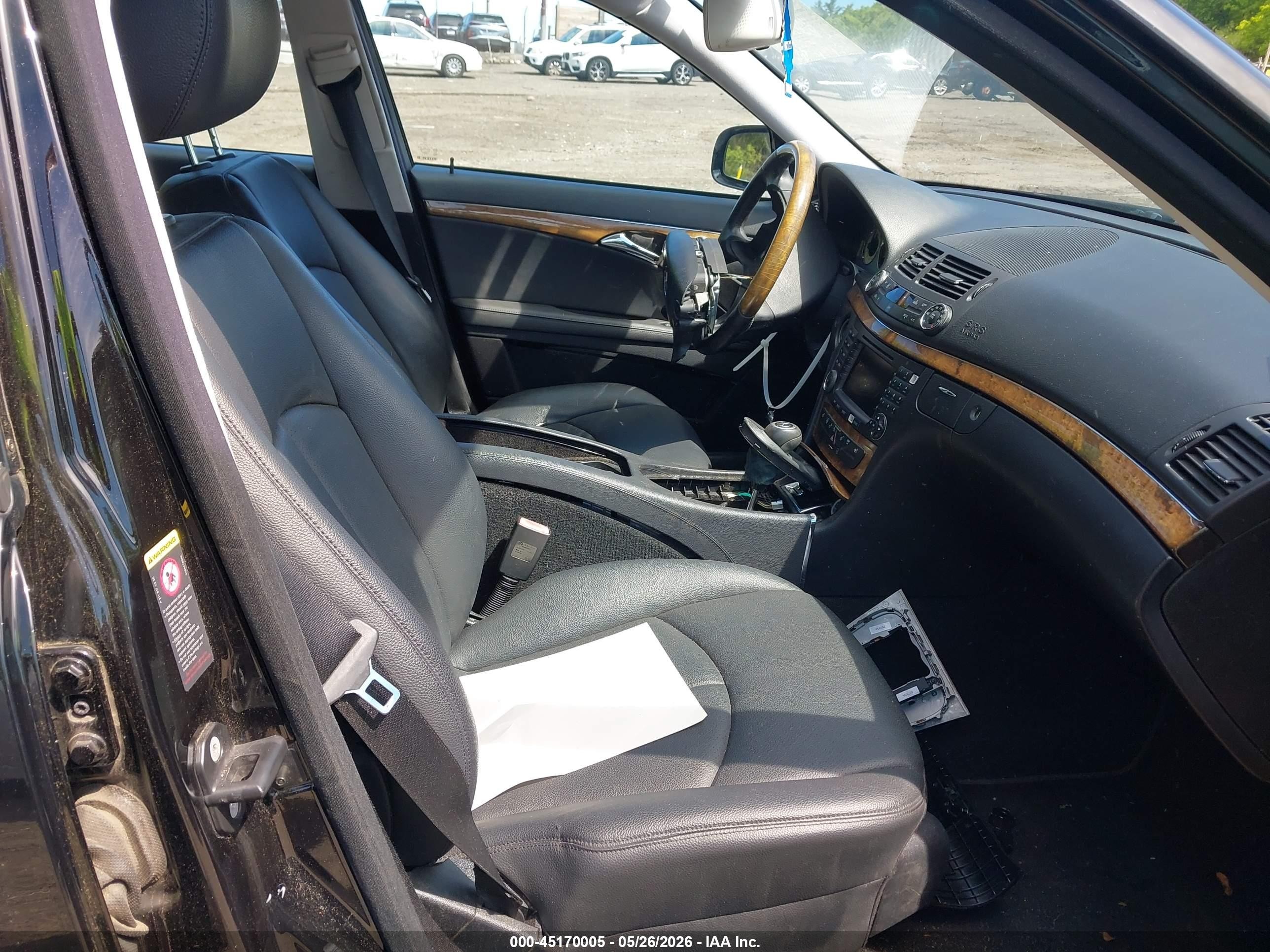 2008 Mercedes-benz E 350 4matic Black vin: WDBUF87X88B310316