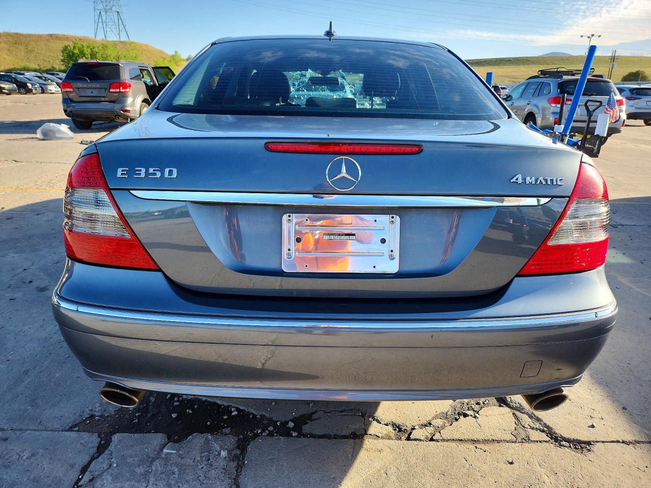 2008 Mercedes-benz E 350 4matic Серый vin: WDBUF87X88B312714