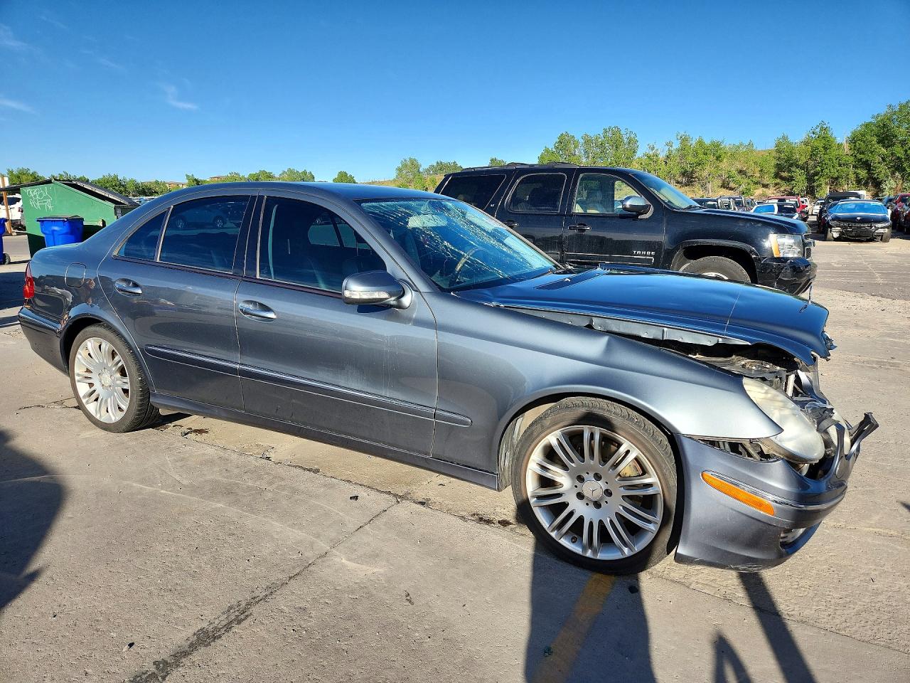 2008 Mercedes-benz E 350 4matic Серый vin: WDBUF87X88B312714