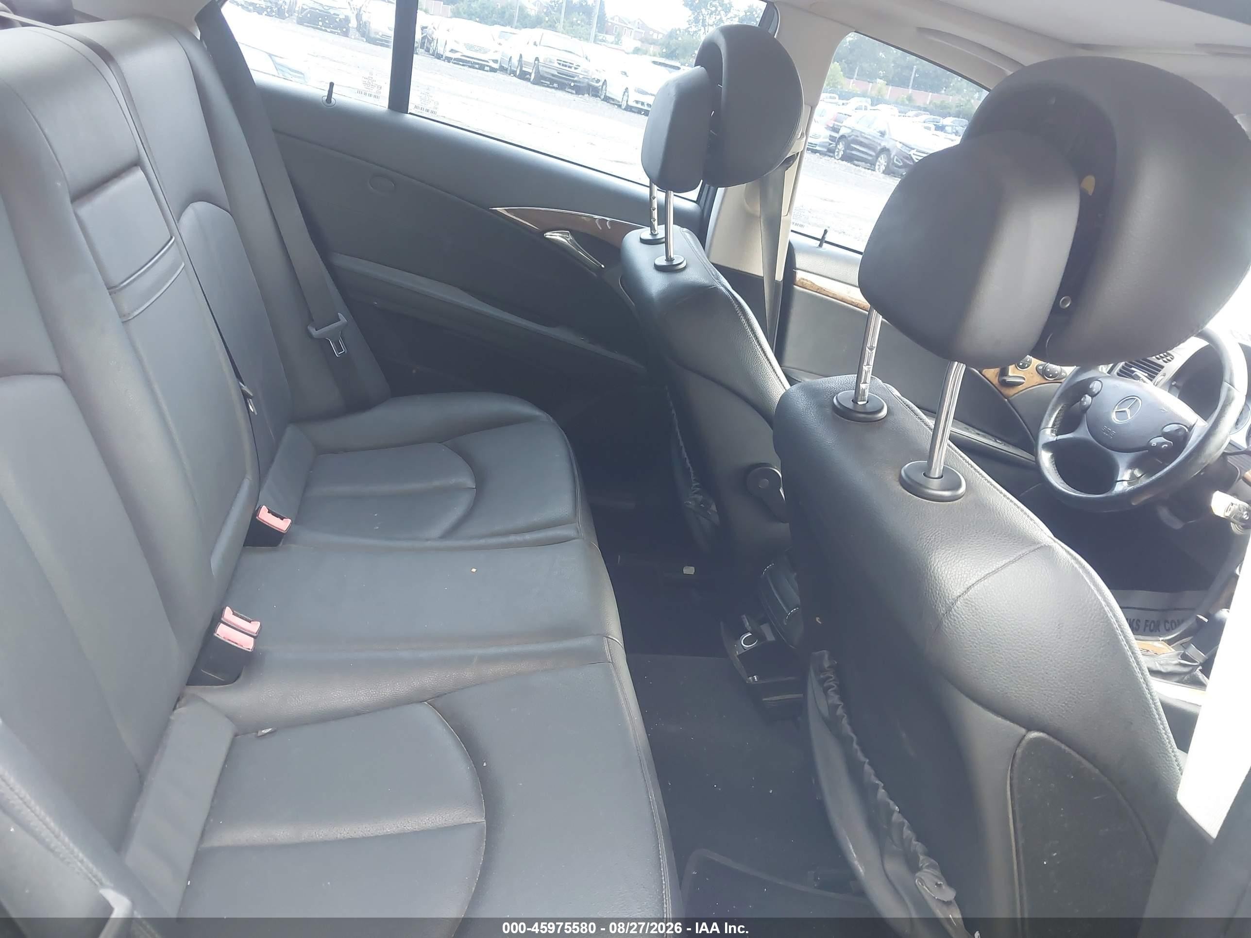 2009 Mercedes-benz E 350 4matic Black vin: WDBUF87X89B365480