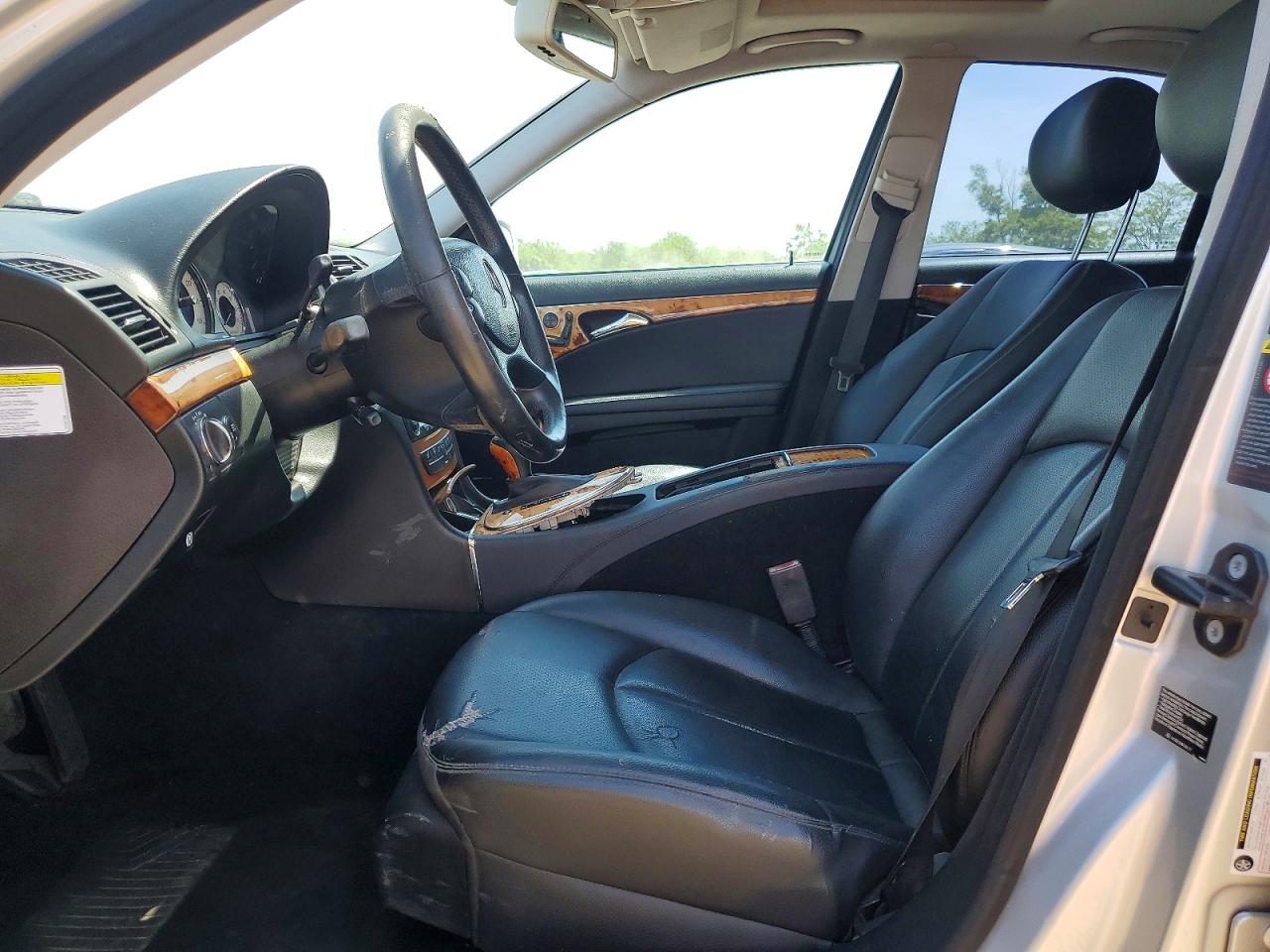 2008 Mercedes-benz E 350 4matic Silver vin: WDBUF87X98B208684