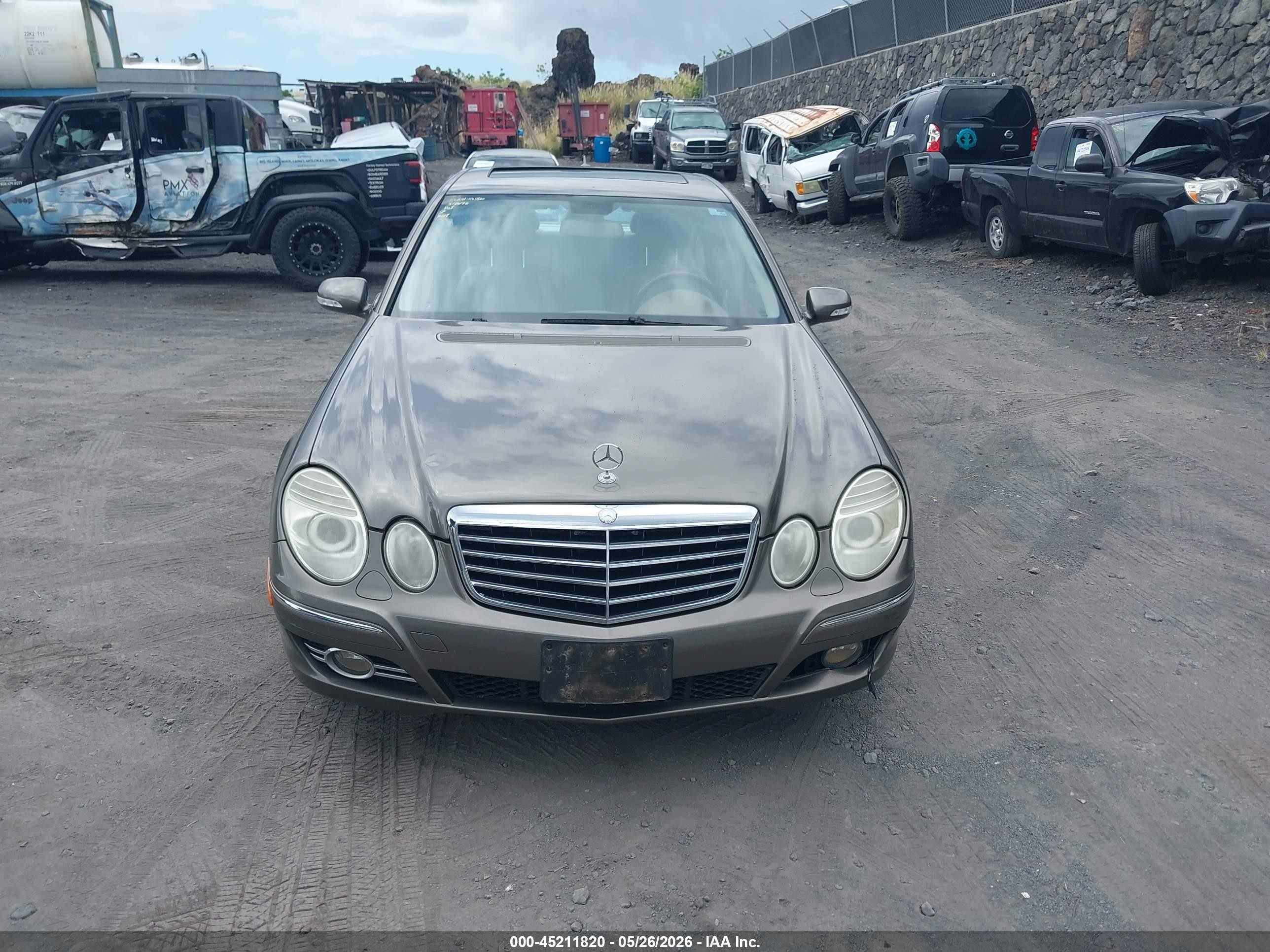 2008 Mercedes-benz E 350 4matic Brown vin: WDBUF87X98B211763
