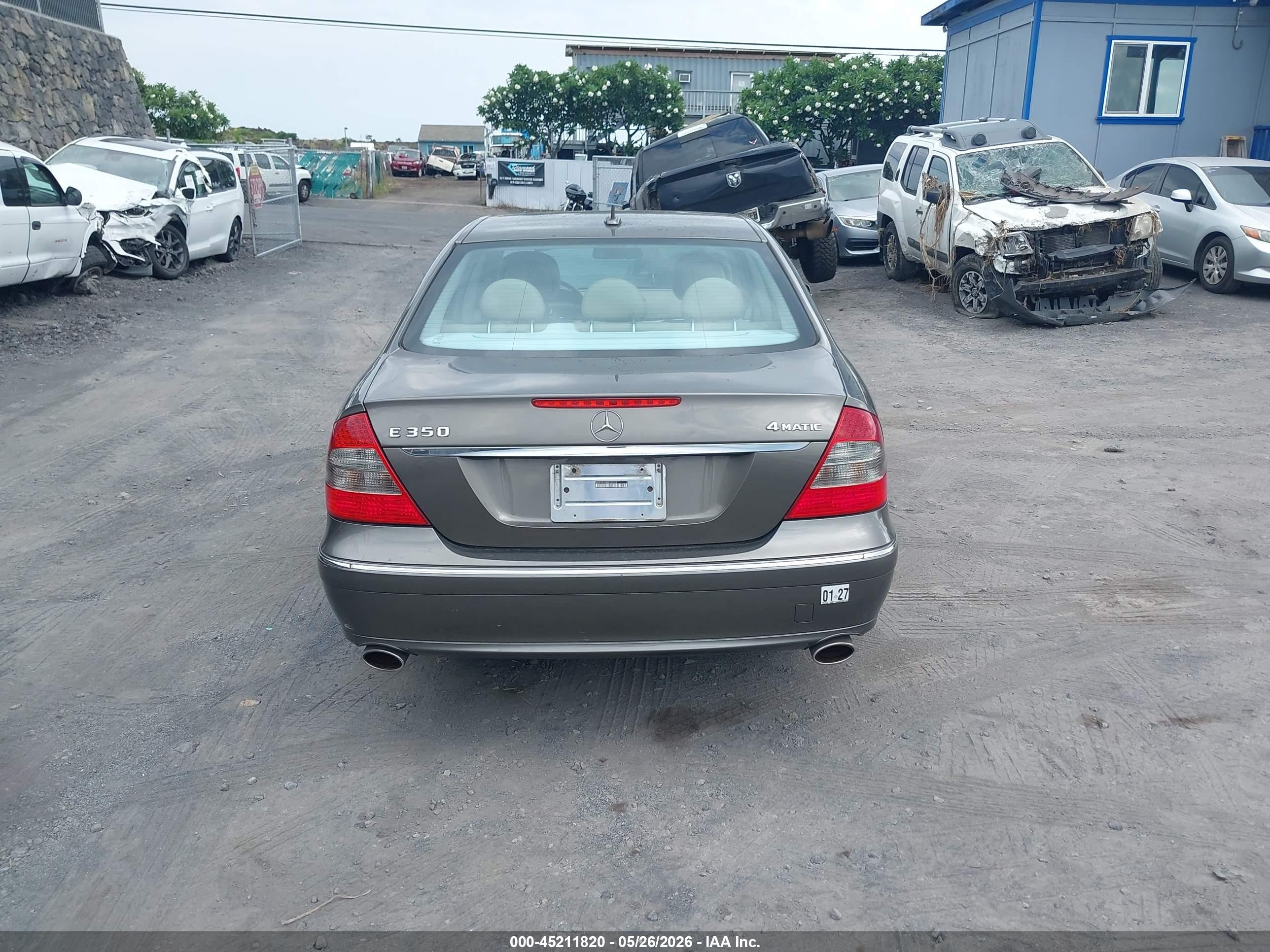 2008 Mercedes-benz E 350 4matic Brown vin: WDBUF87X98B211763