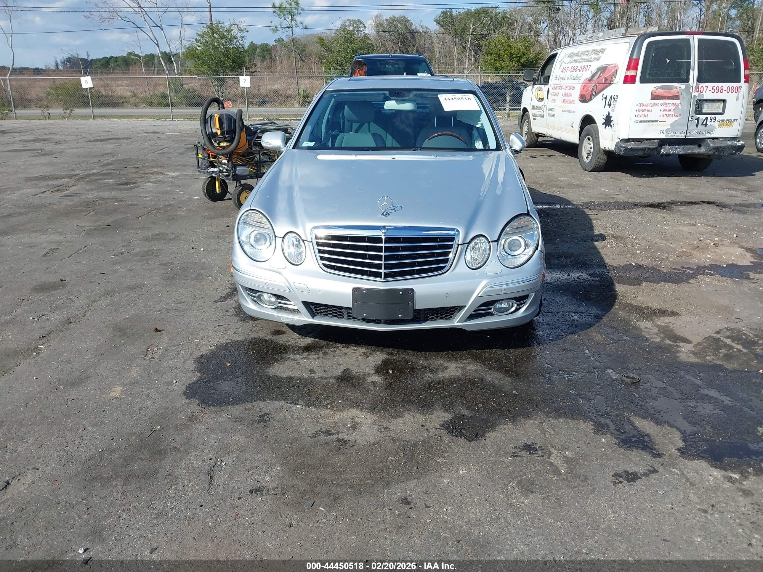 2008 Mercedes-benz E 350 4matic Silver vin: WDBUF87X98B238459