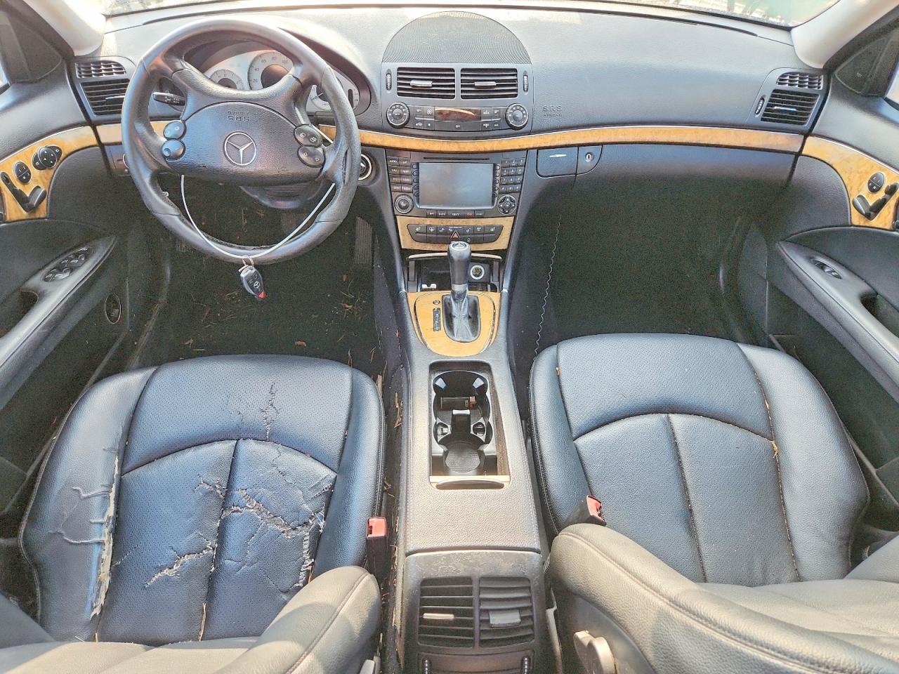 2008 Mercedes-benz E 350 4matic Silver vin: WDBUF87X98B331739
