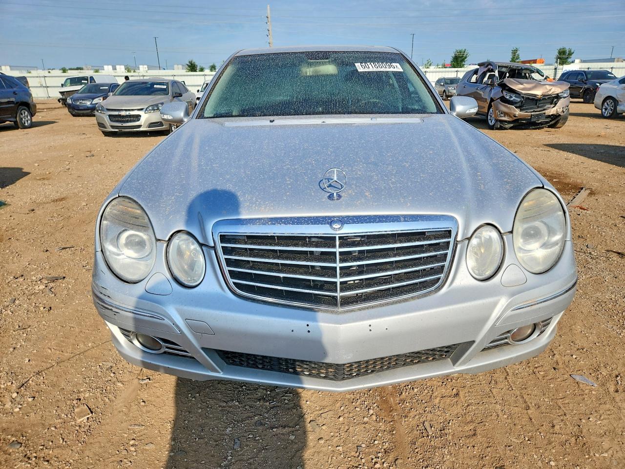 2008 Mercedes-benz E 350 4matic Silver vin: WDBUF87X98B331739