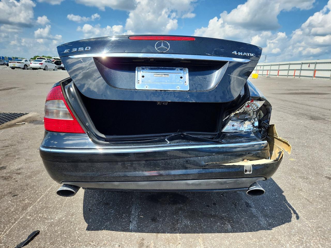 2009 Mercedes-benz E 350 4matic Black vin: WDBUF87X99B368324