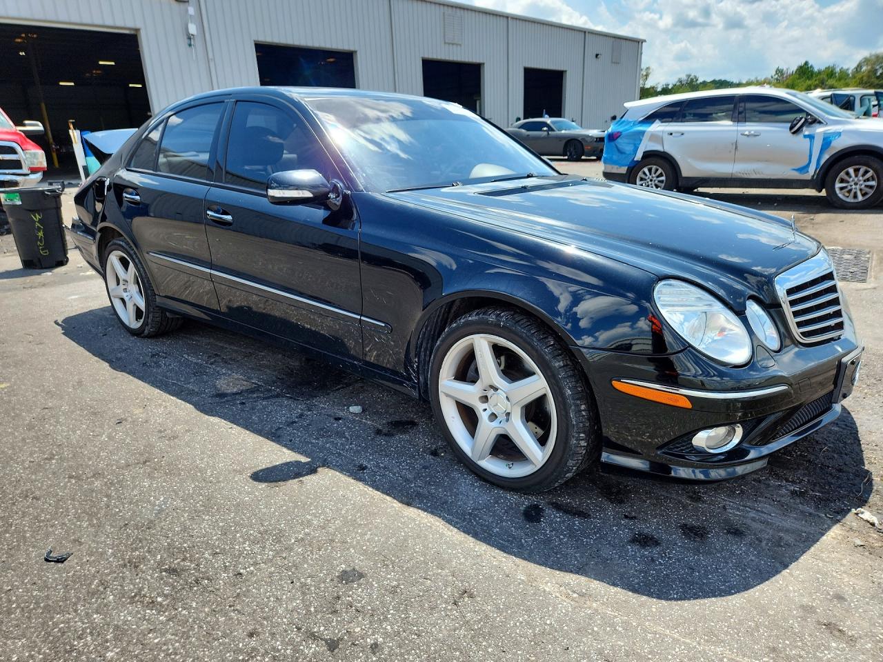 2009 Mercedes-benz E 350 4matic Black vin: WDBUF87X99B368324