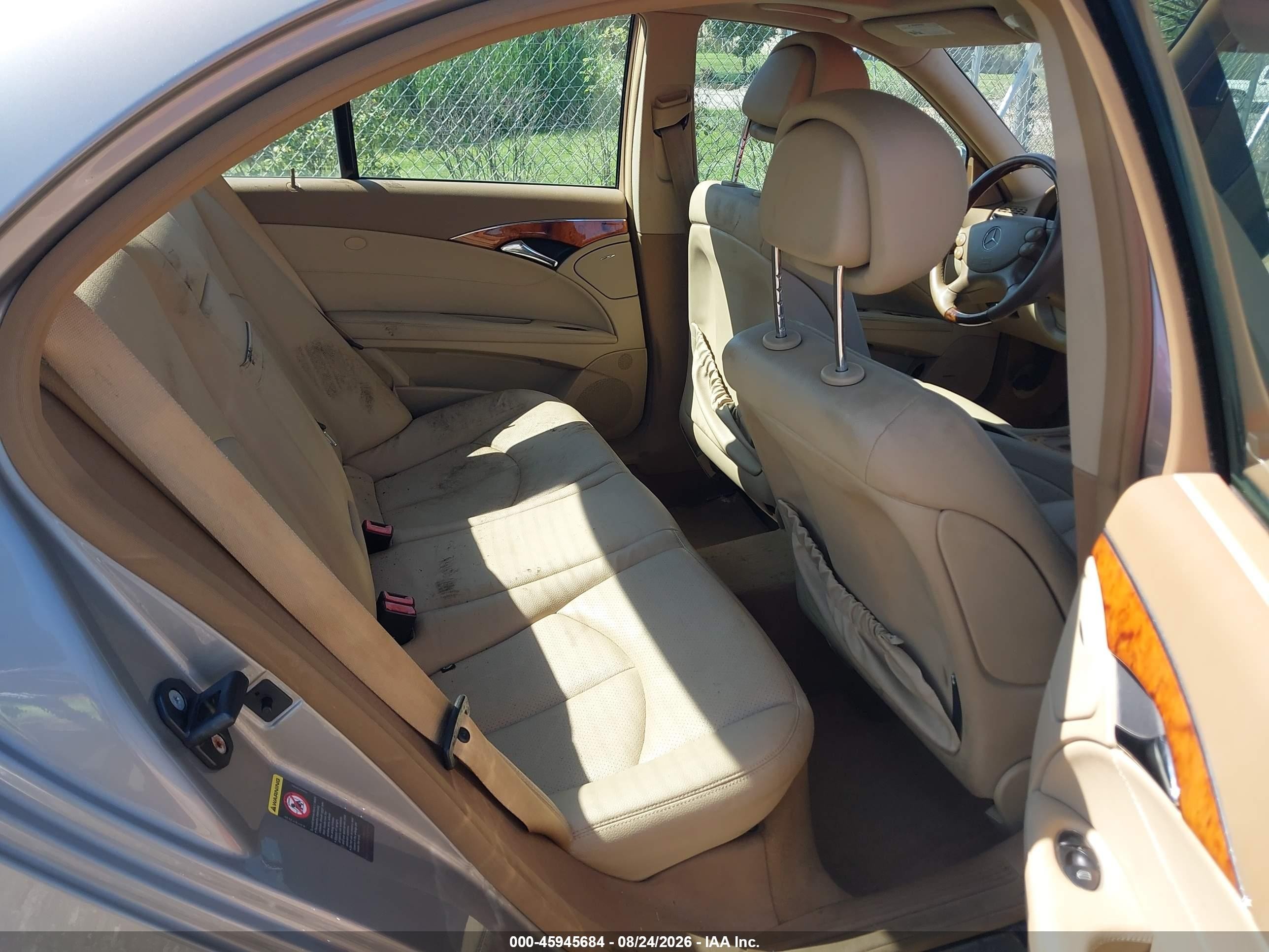 2009 Mercedes-benz E 350 4matic Silver vin: WDBUF87X99B371725