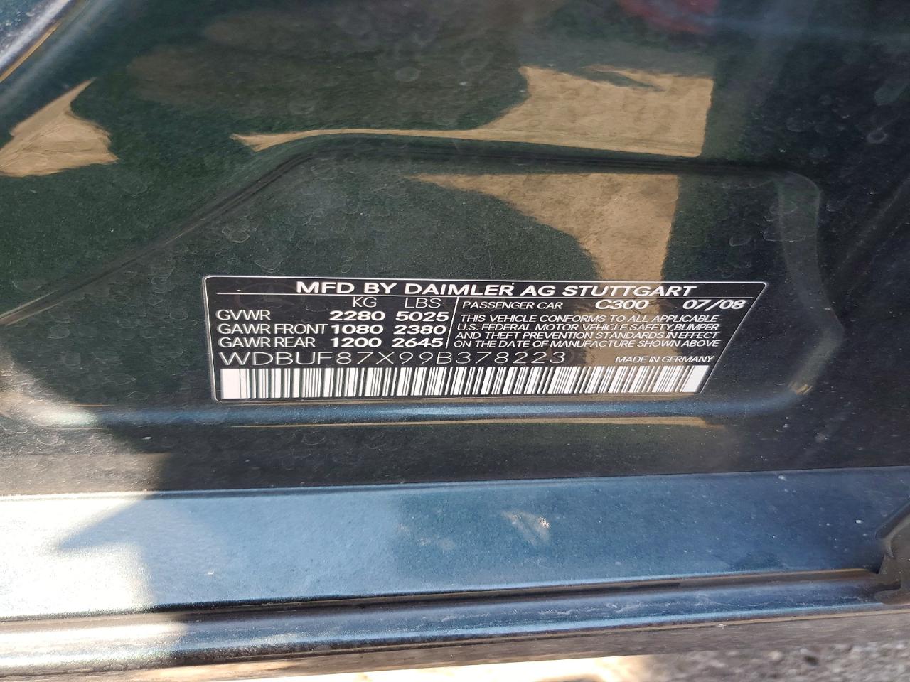2009 Mercedes-benz E 350 4matic Green vin: WDBUF87X99B378223