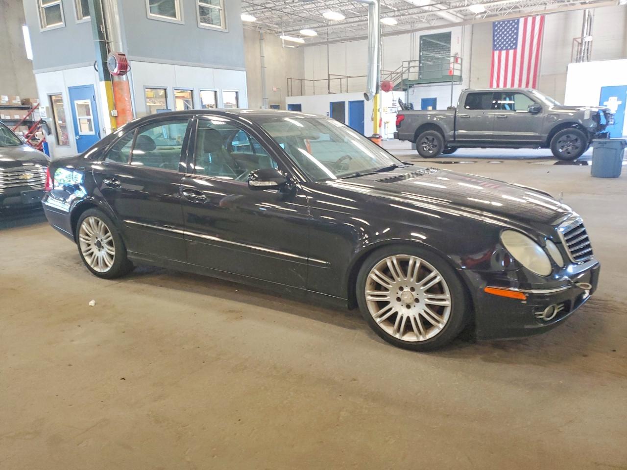 2008 Mercedes-benz E 350 4matic Black vin: WDBUF87XX8B201758