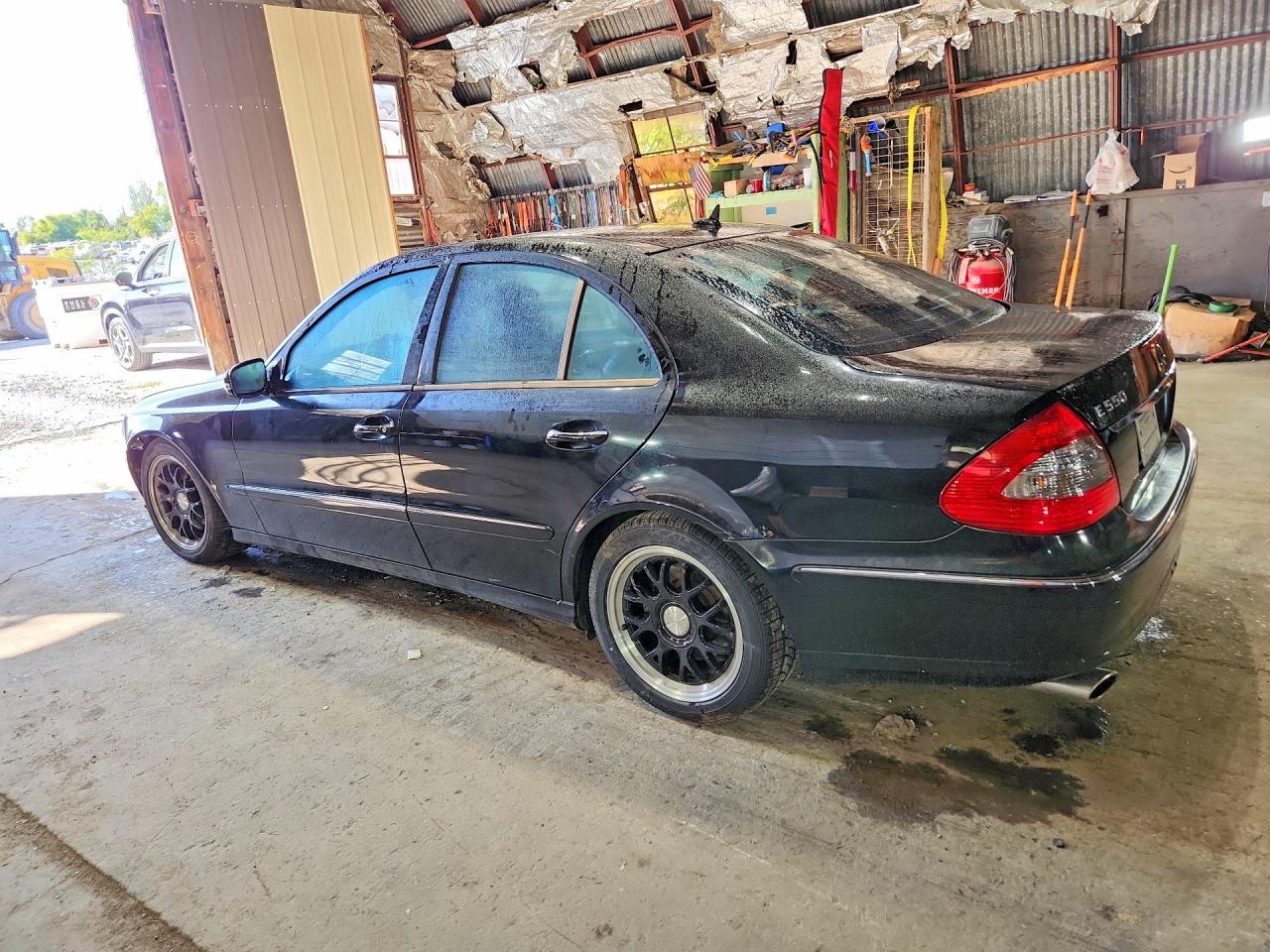 2007 Mercedes-benz E 550 4matic Black vin: WDBUF90X27X212612