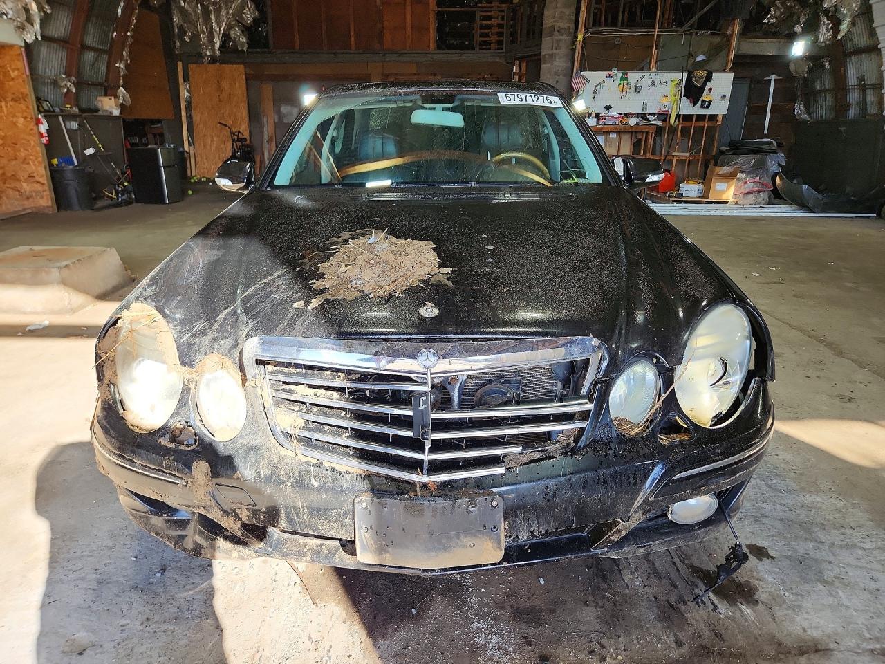 2007 Mercedes-benz E 550 4matic Black vin: WDBUF90X27X212612