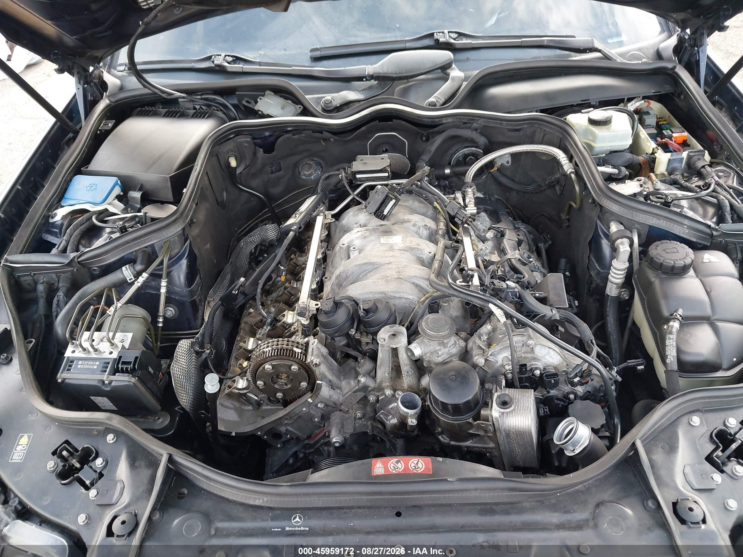 2008 Mercedes-benz E 550 4matic Black vin: WDBUF90X68B279258
