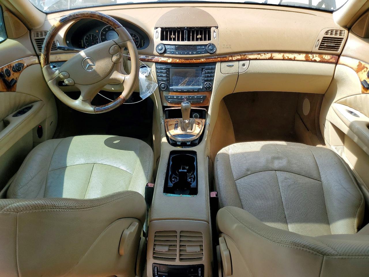 2007 Mercedes-benz E 550 4matic Black vin: WDBUF90X97X212929