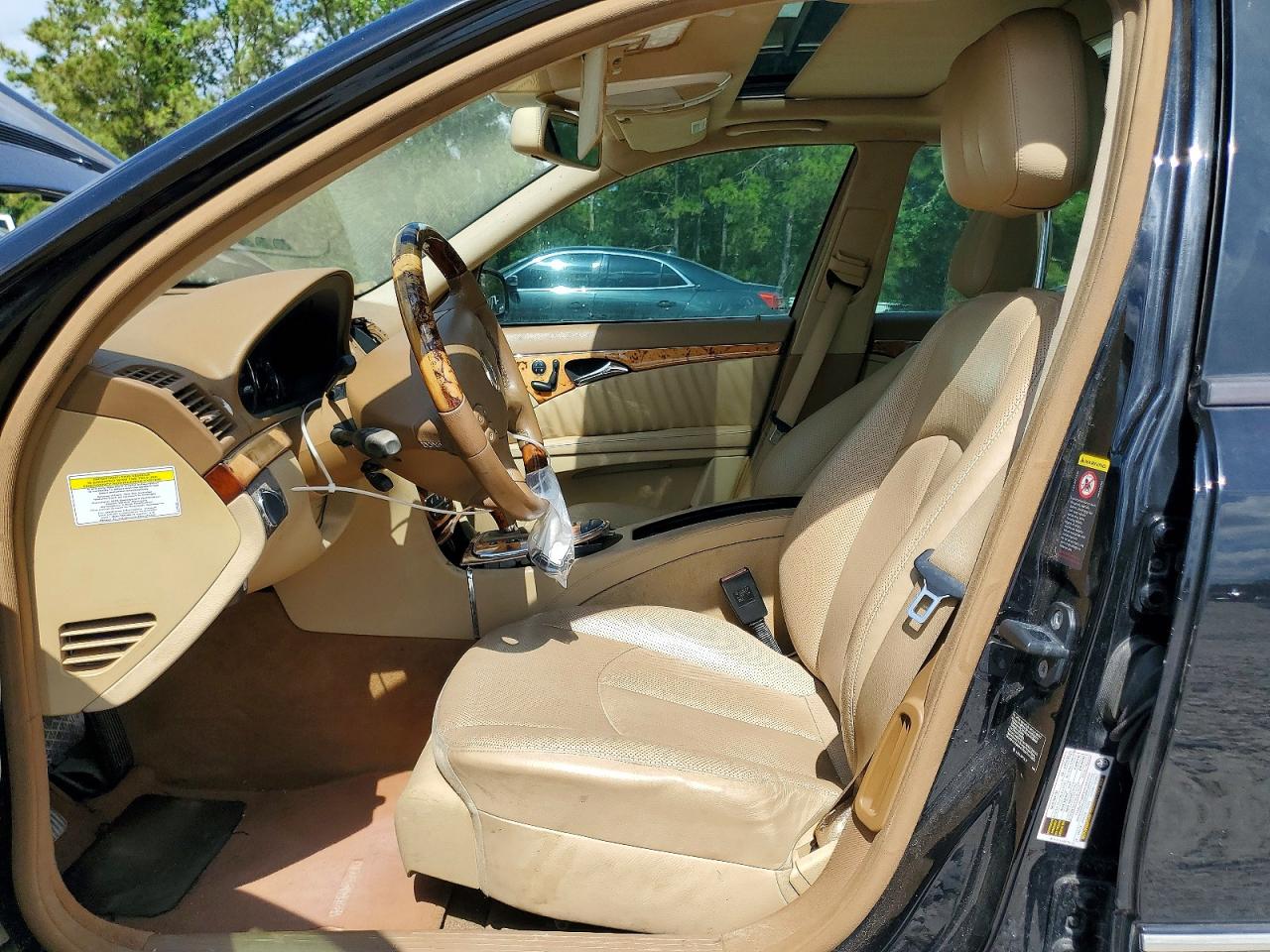 2007 Mercedes-benz E 550 4matic Black vin: WDBUF90X97X212929